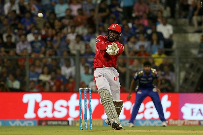Chris Gayle was once again out